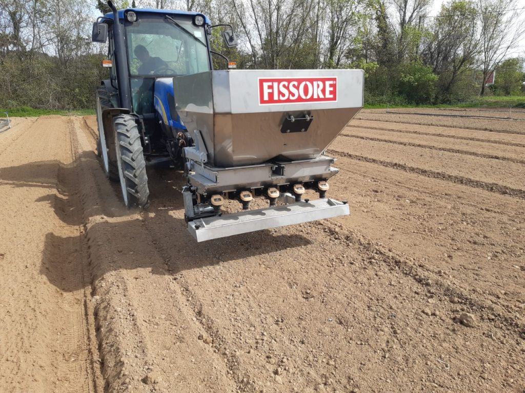 Kramer FISSORE korrel strooier kunstmest 1 tot 1.2 meter werkbreedte