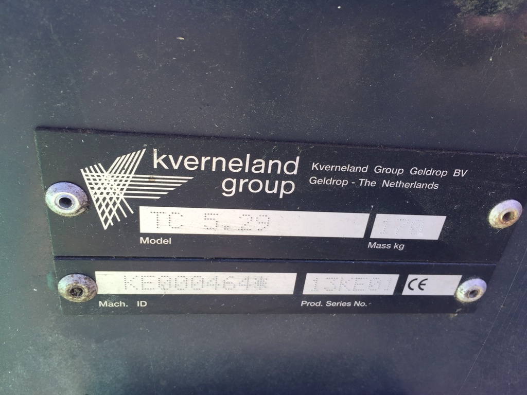 Deutz trommelmaaier tc 5.29 kverneland
