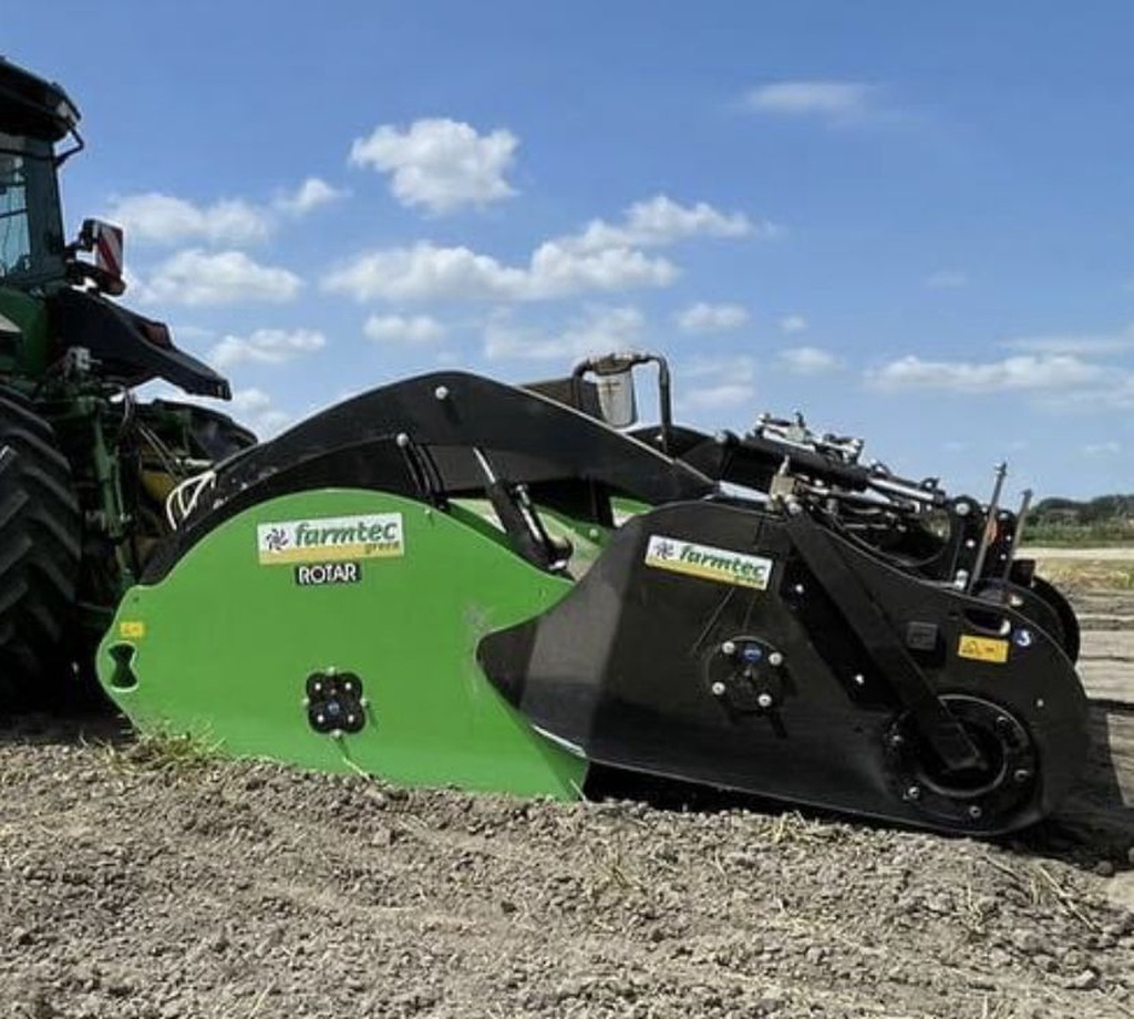 Diversen Farmtec roterende spitmachines nieuw en gebruikt