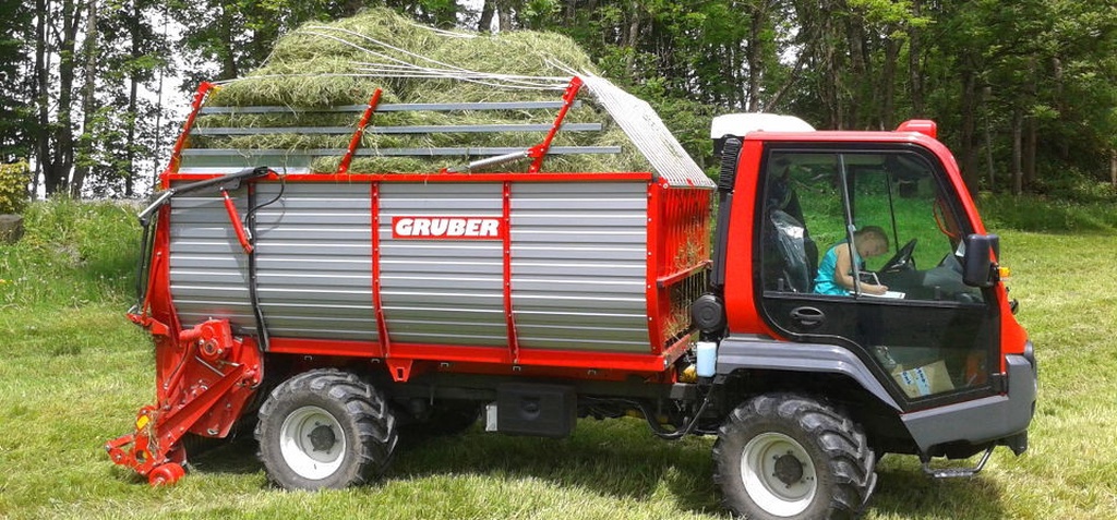 Gruber opraap lade wagen licht gewicht wagens