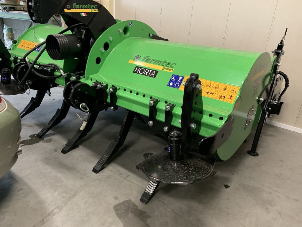 Diversen Farmtec roterende spitmachines nieuw en gebruikt