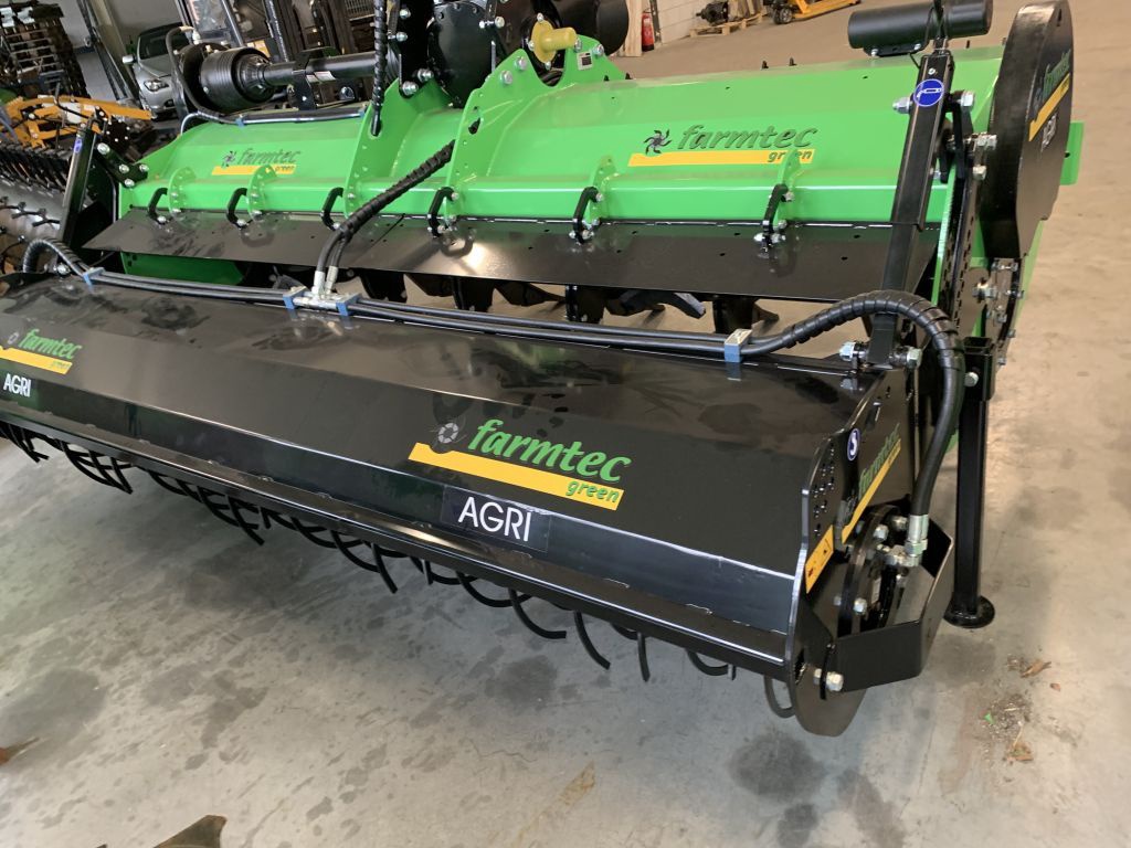 Diversen Farmtec roterende spitmachines nieuw en gebruikt