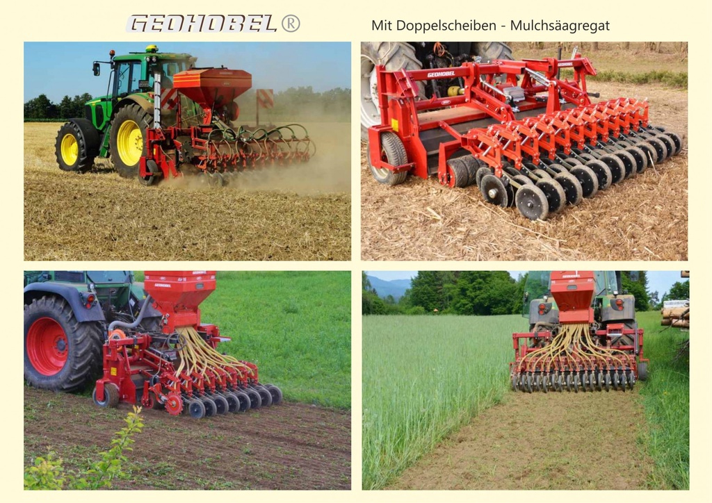 Grond bewerken / zaaien GEOHOBEL ondiep grond bewerken
