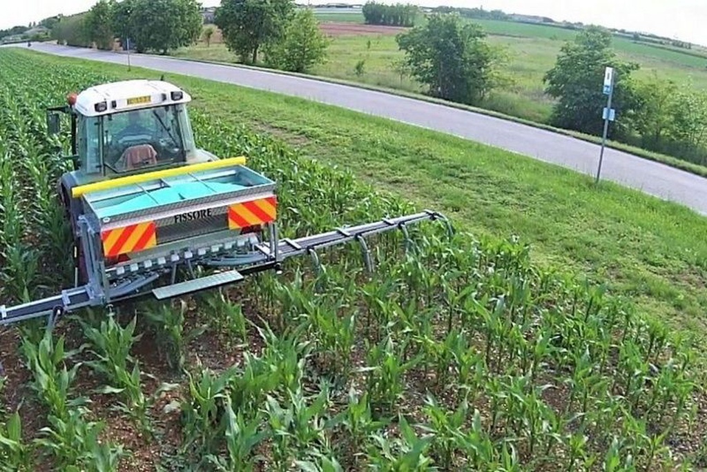 Kramer FISSORE korrel strooier kunstmest 1 tot 1.2 meter werkbreedte