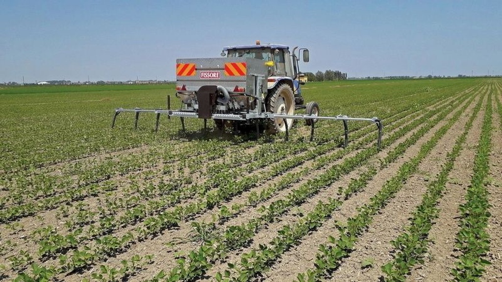 Kramer FISSORE korrel strooier kunstmest 1 tot 1.2 meter werkbreedte