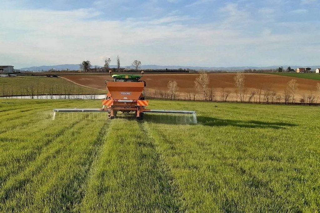 Kramer FISSORE korrel strooier kunstmest 1 tot 1.2 meter werkbreedte