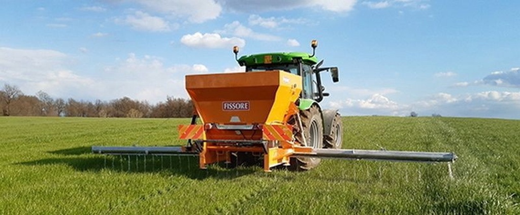 Kramer FISSORE korrel strooier kunstmest 1 tot 1.2 meter werkbreedte