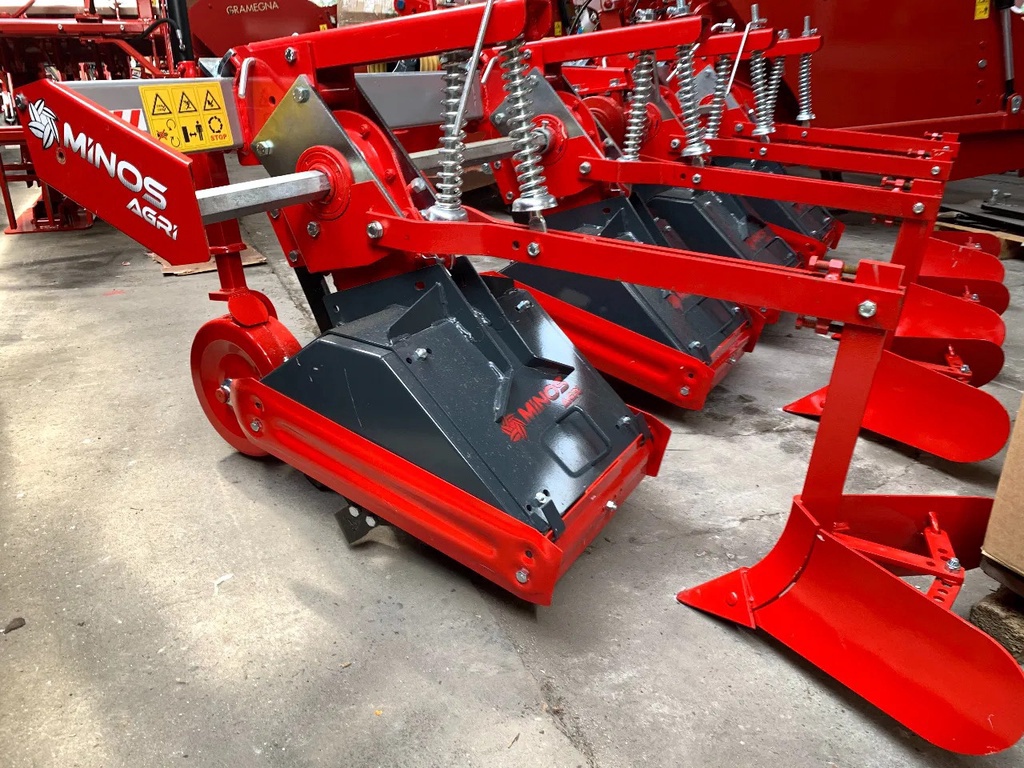Minos KRAMER MINOS AGRI 4 rij rijenfrees met aanaarders