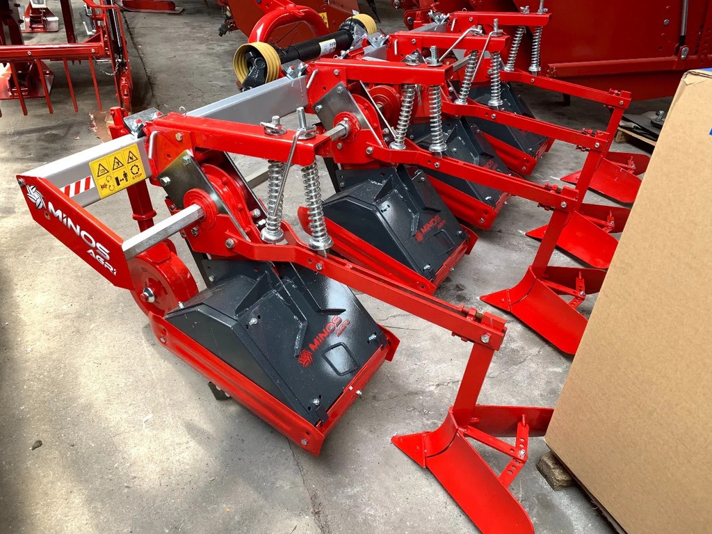 Minos KRAMER MINOS AGRI 4 rij rijenfrees met aanaarders