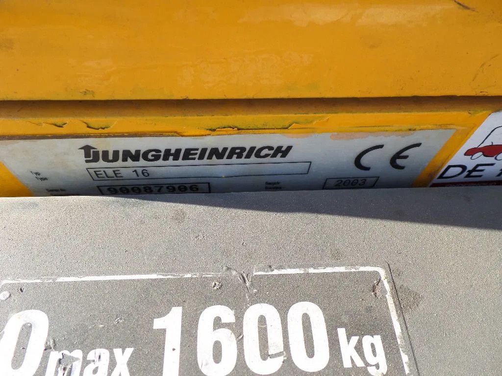 Jungheinrich ELE 16 palletwagen