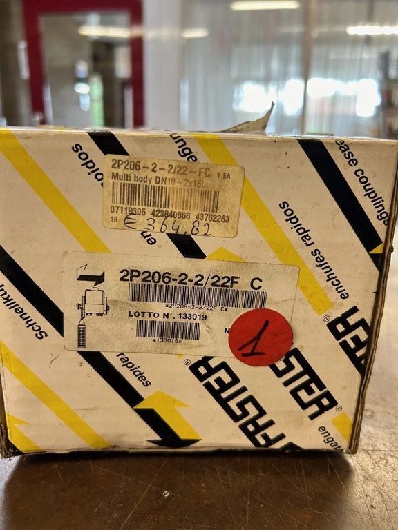 Faster snelkoppeling Multifasters