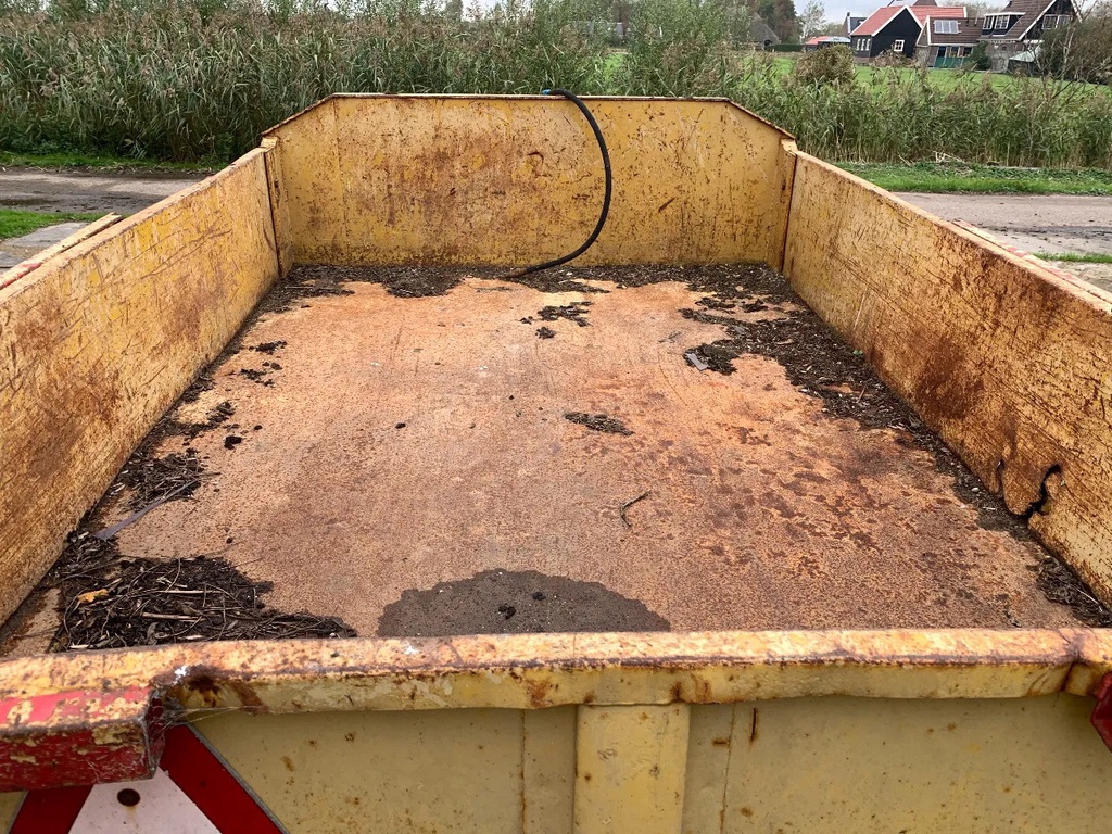 kiepwagen enkel as - 5 tons wagen