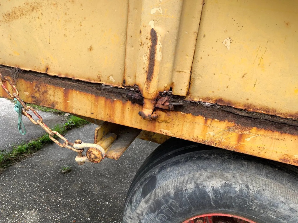 kiepwagen enkel as - 5 tons wagen