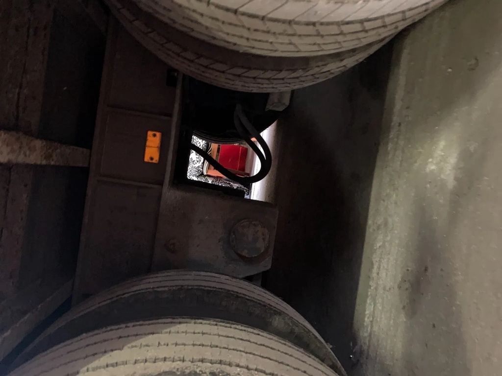 Netam-Fruehauf Aanhanger vrachtwagen met hydraulische lier