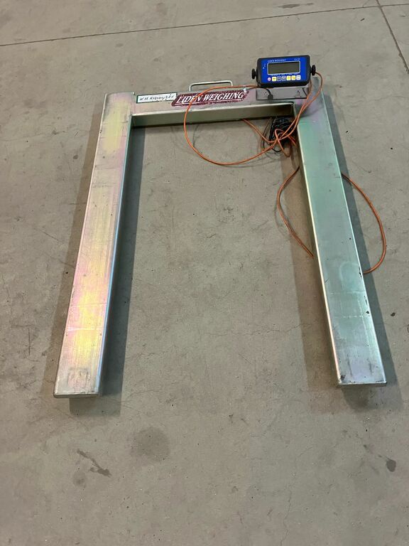 Liden weighing U weger met display