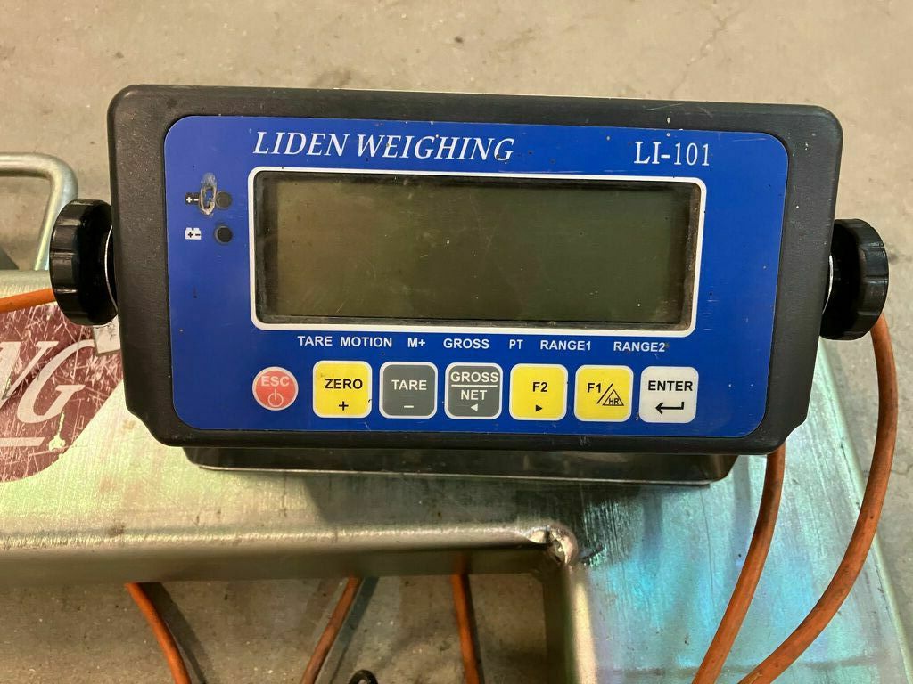 Liden weighing U weger met display