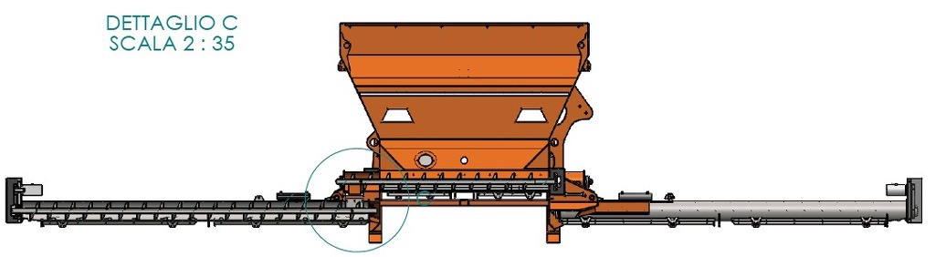 Kramer KALK strooier FISSORE tot maximaal 10 meter breed kalk strooien