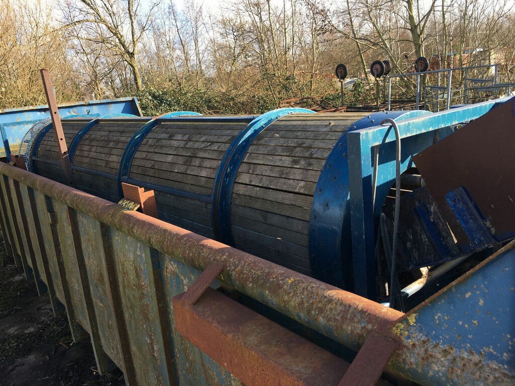 Mobiele spoeltrommel 7 meter lang