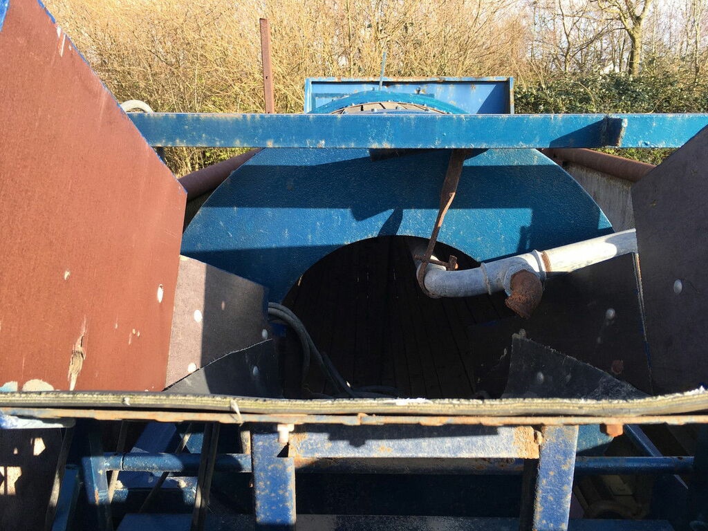 Mobiele spoeltrommel 7 meter lang