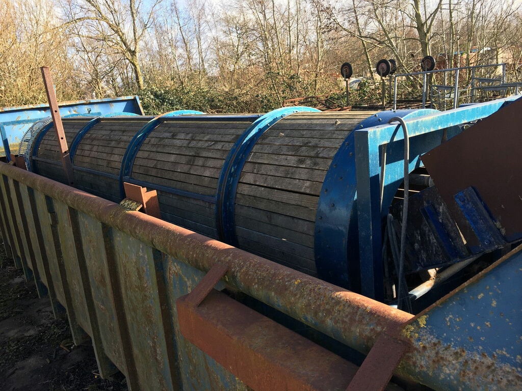 Mobiele spoeltrommel 7 meter lang