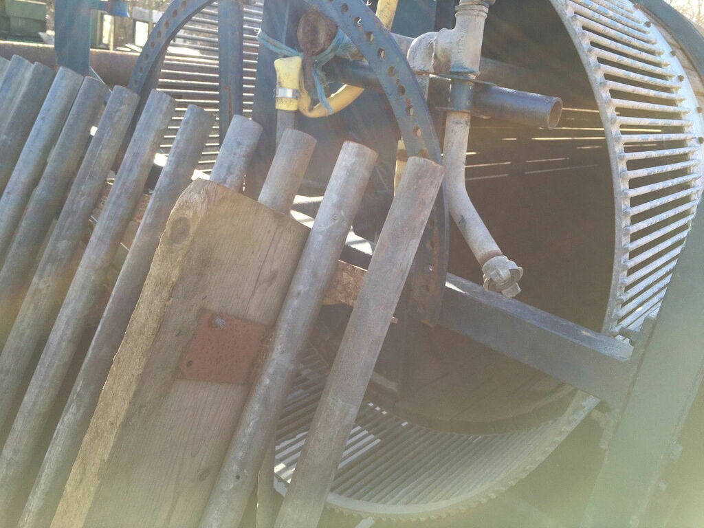 Mobiele spoeltrommel 7 meter lang