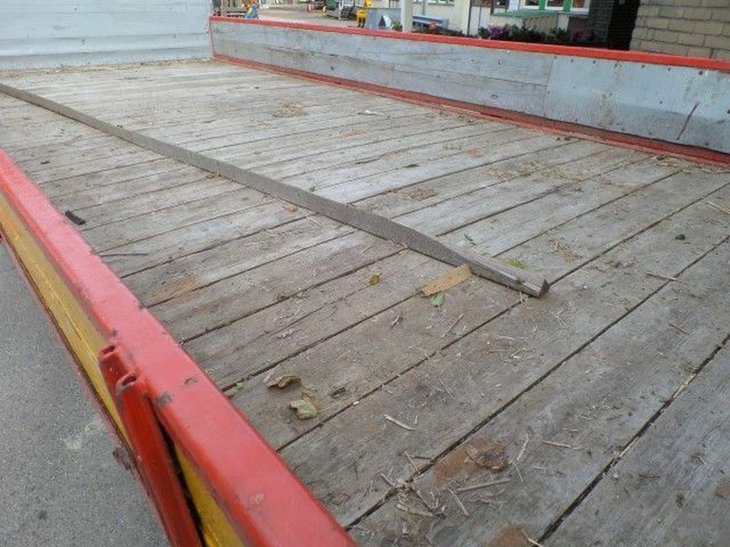 Landbouwwagen 4 wiel met opzetschotten