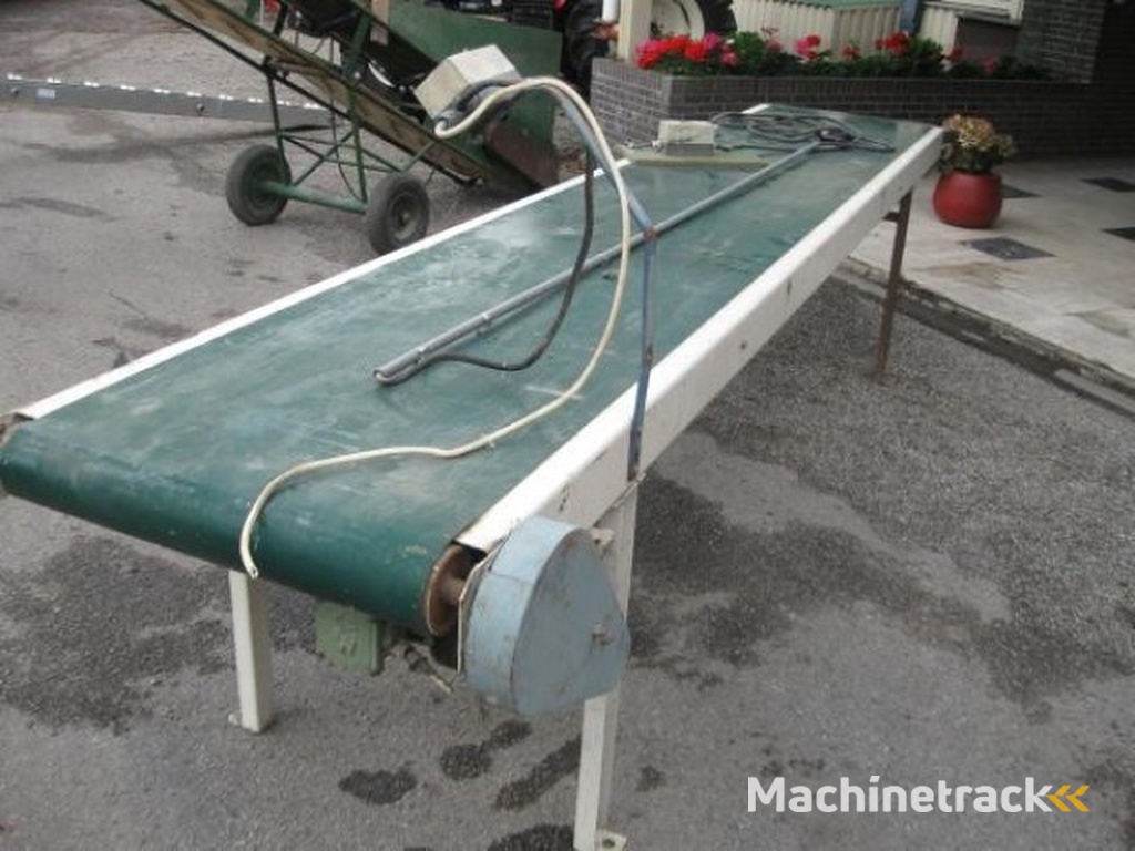 Transportband 4 meter bij 0.65 meter