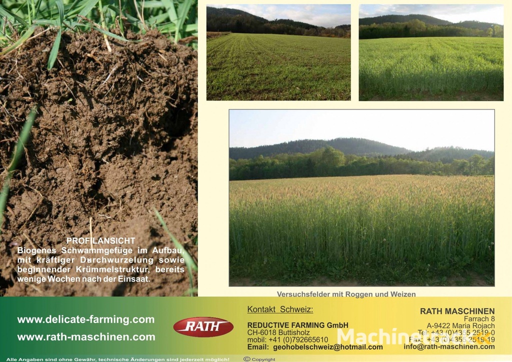 Grond bewerken / zaaien GEOHOBEL ondiep grond bewerken