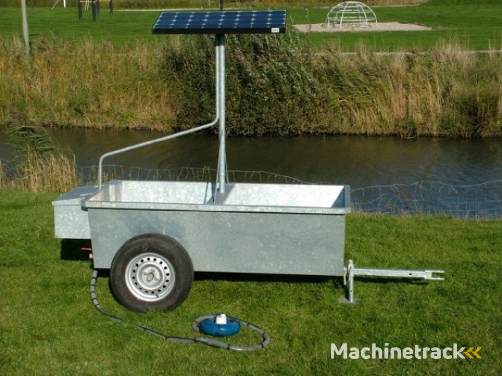 Waterbakken op zonne energie van 200 tot en met 90