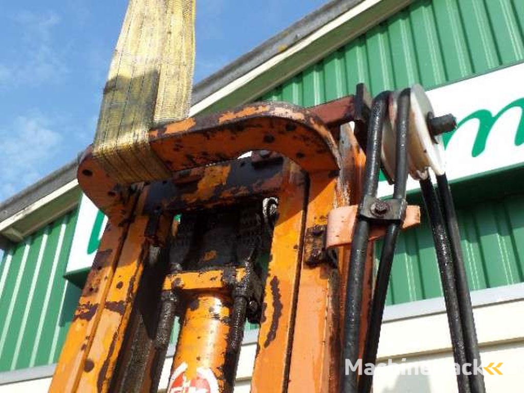 Hefmast zonder lepels