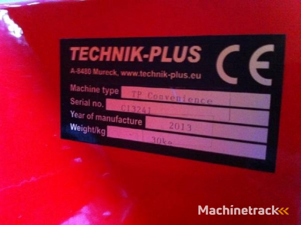 TECHNIEK plus - nieuw zaaimachine - TP convenience