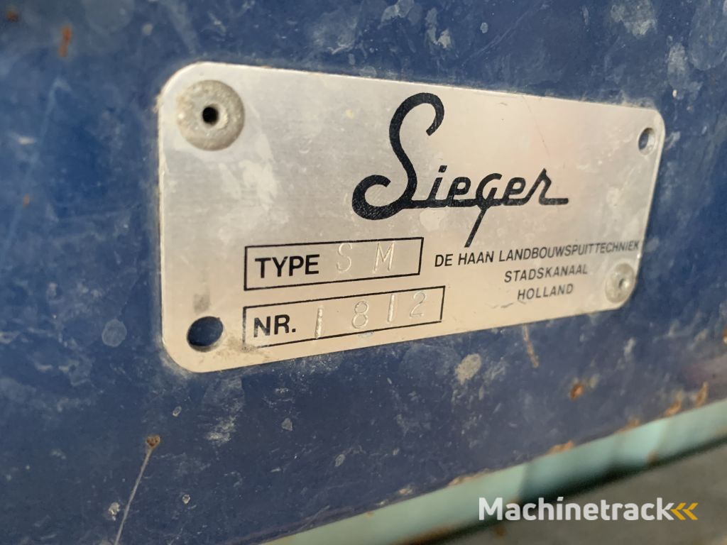 Sieger gedragen spuit