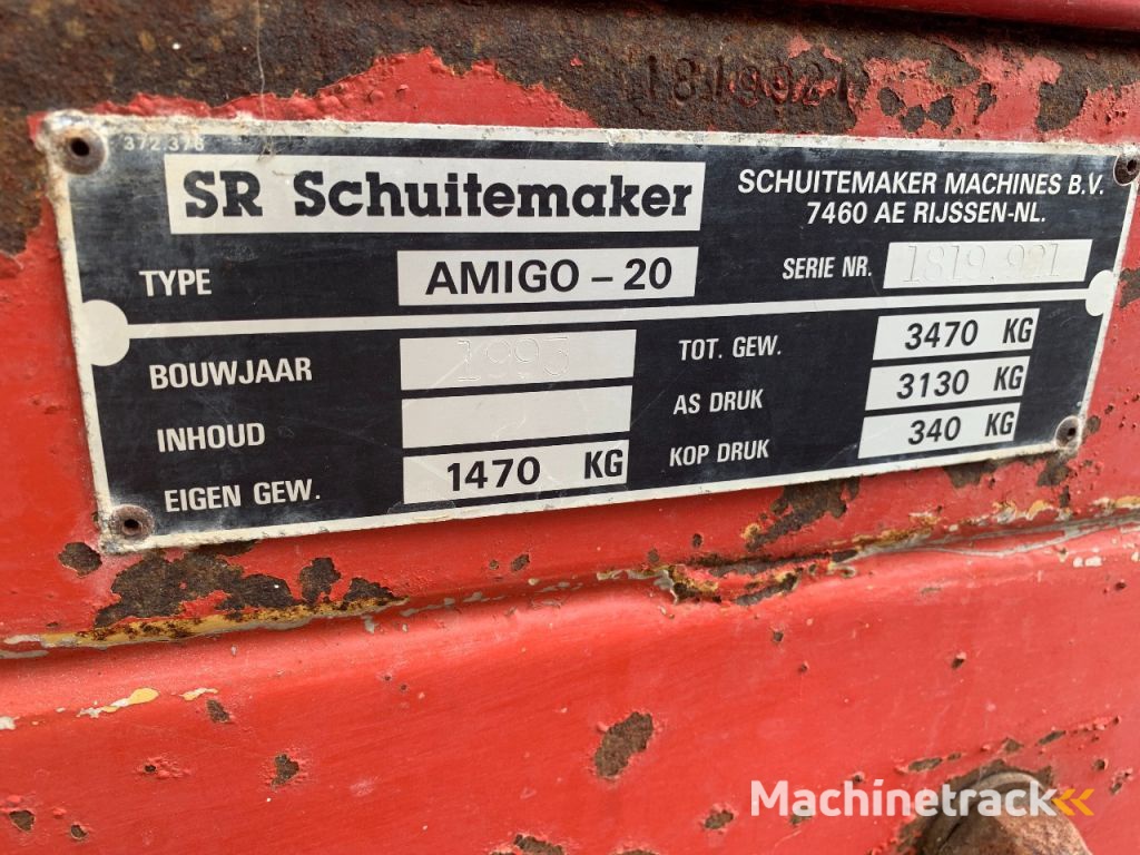 Schuitemaker Amigo 20 zelfladend en voordoseerband