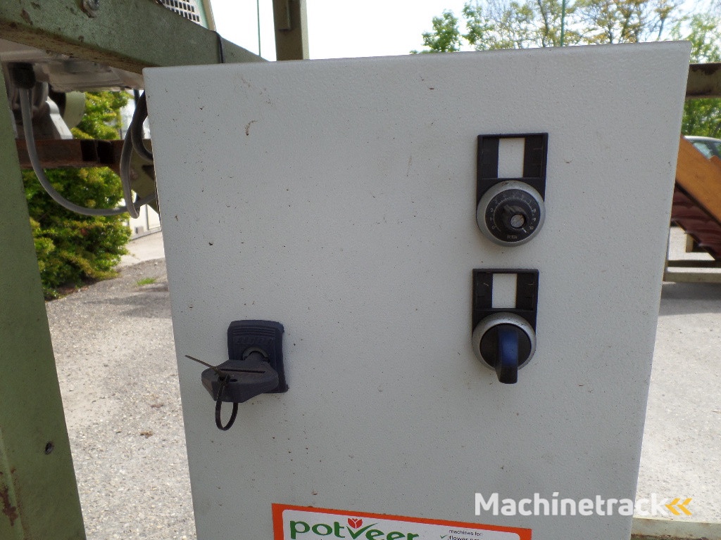 Potveer Potveer vlakke band 305 cm lang  met frequentie regelaar