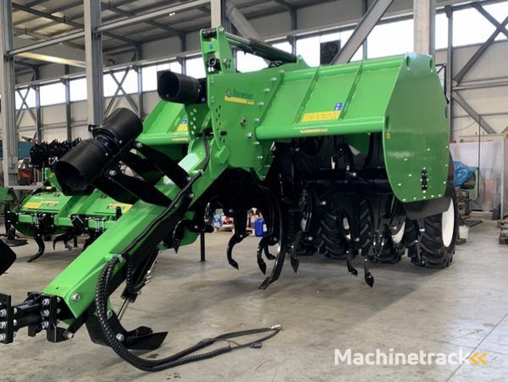 Diversen Farmtec roterende spitmachines nieuw en gebruikt