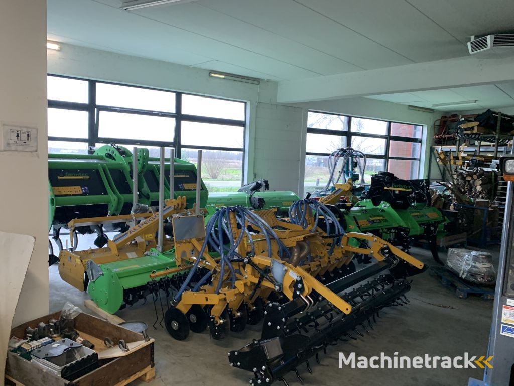 Diversen Farmtec roterende spitmachines nieuw en gebruikt