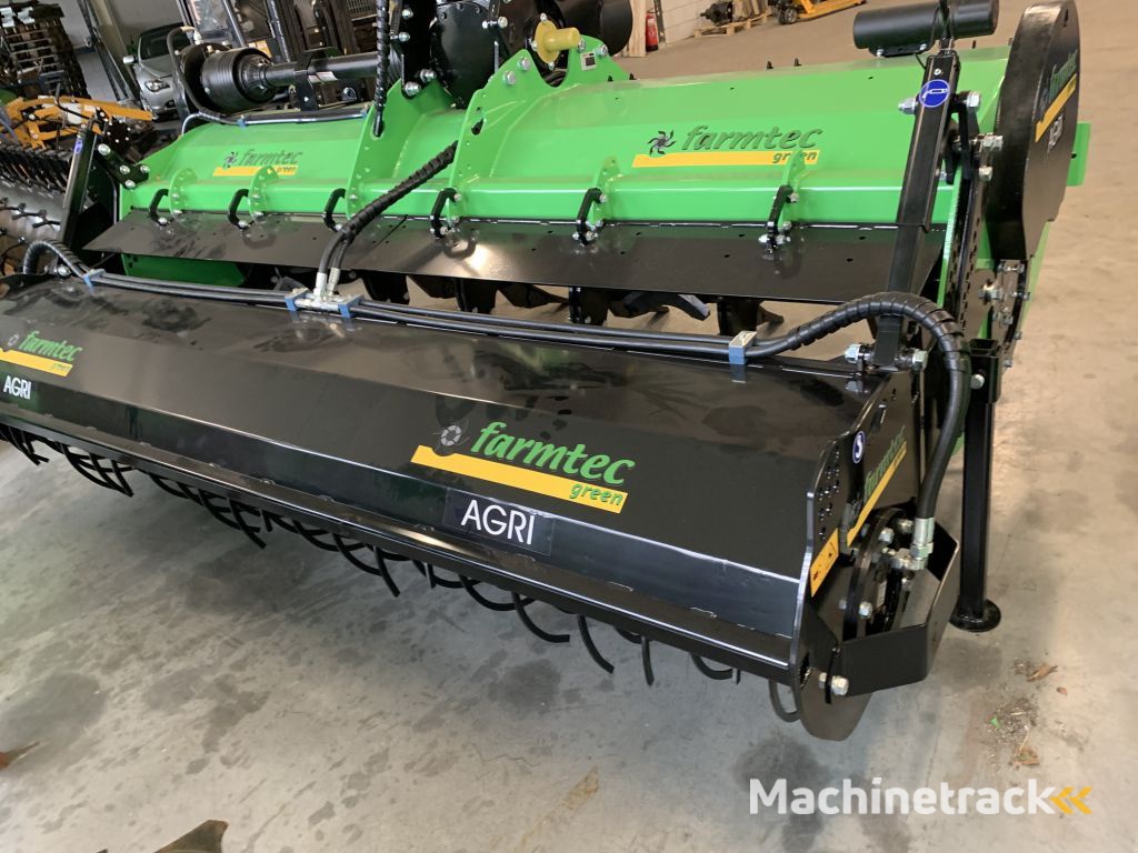 Diversen Farmtec roterende spitmachines nieuw en gebruikt