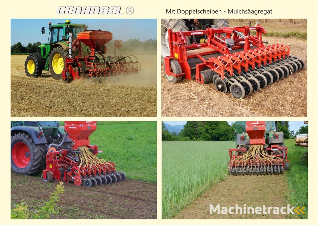 Grond bewerken / zaaien GEOHOBEL ondiep grond bewerken