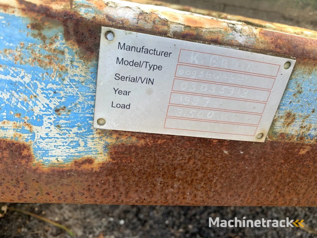 Zelfbouw Kool oogst wagen compleet