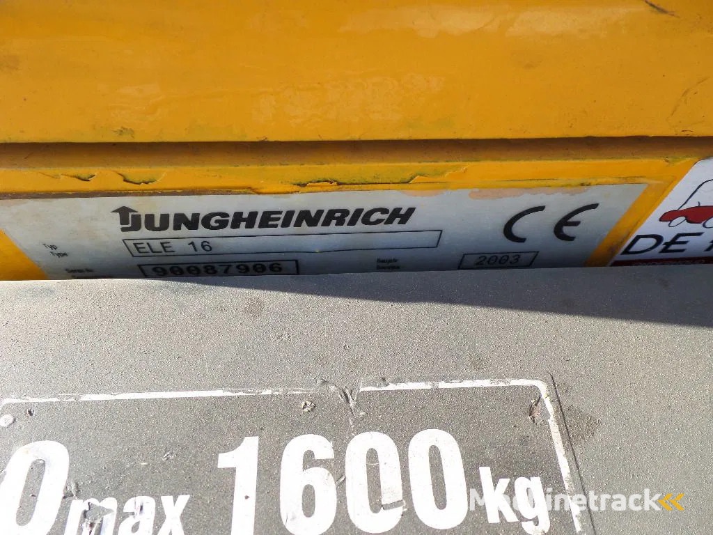 Jungheinrich ELE 16 palletwagen