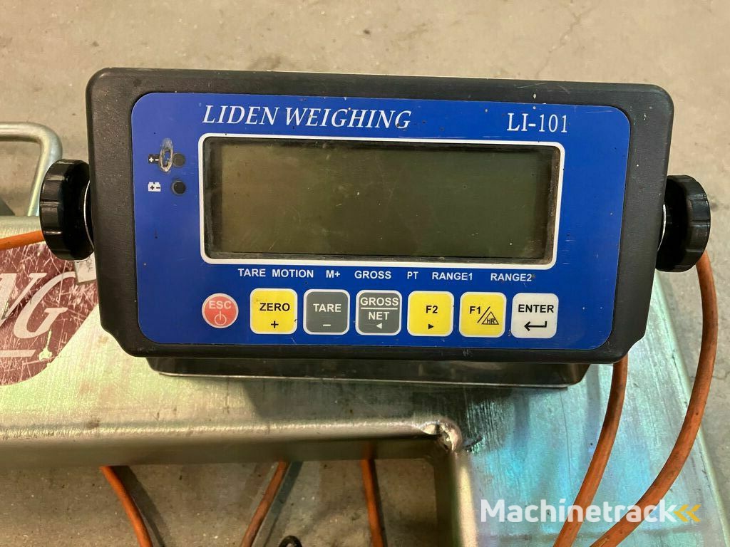 Liden weighing U weger met display