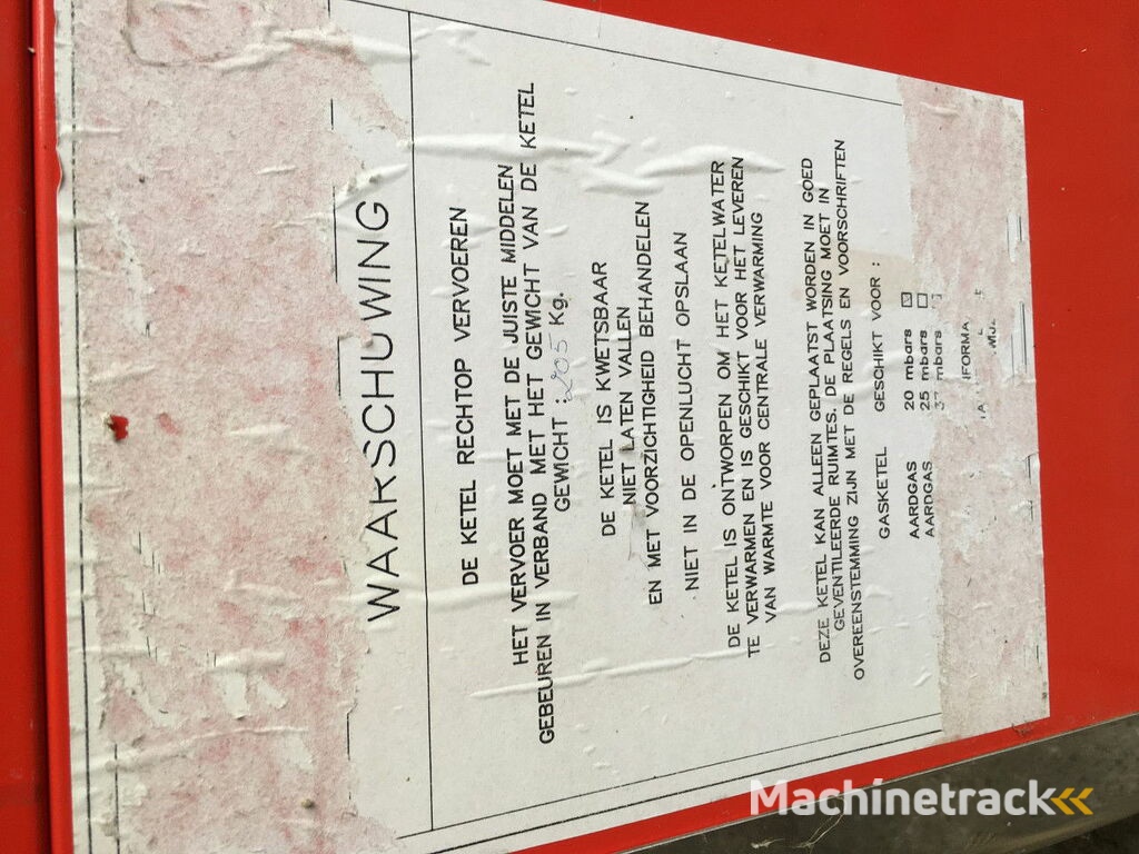 ADISA DUPLEX 220 gas verwarming systeem