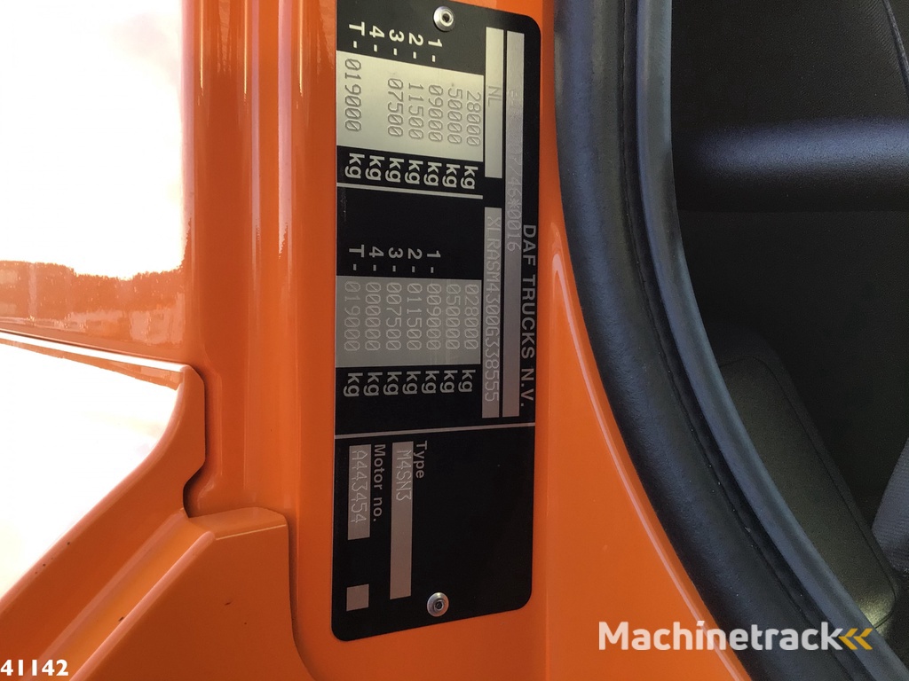 DAF FAN CF 430 VDL 21 Ton haakarmsysteem