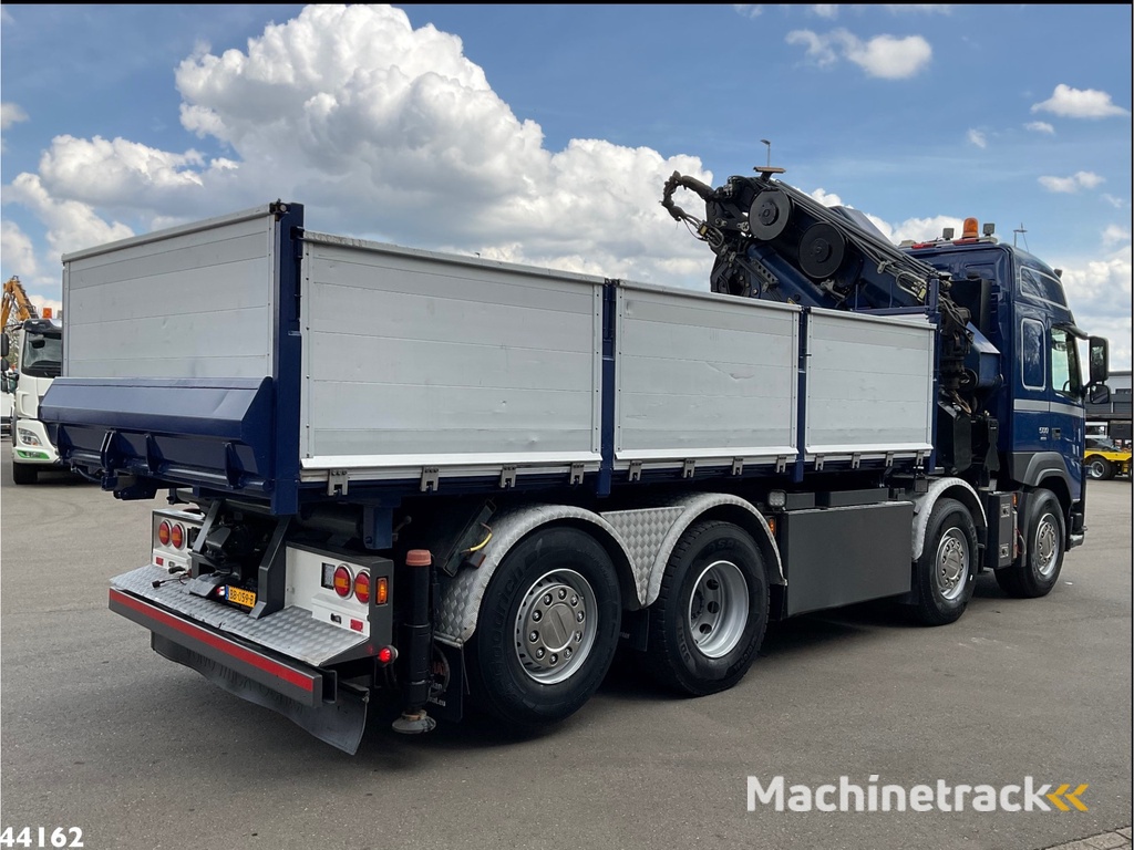 Volvo FM 500 Euro 6 HMF 50 Tonmeter laadkraan + Fly-Jib