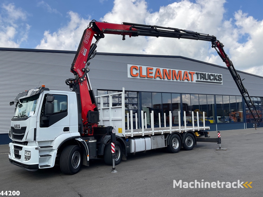 Iveco Stralis AD320S46Y Euro 6 Fassi 45 Tonmeter laadkraan + Fly-Jib