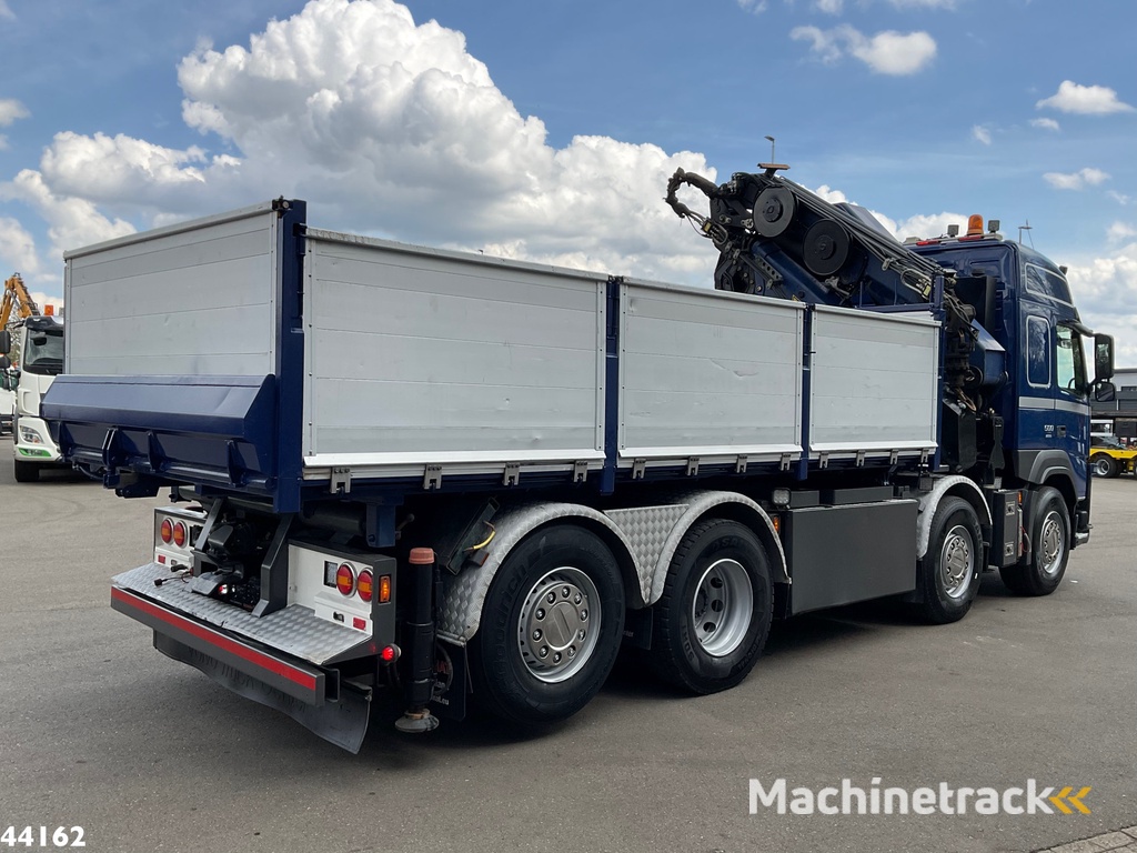Volvo FM 500 Euro 6 HMF 50 Tonmeter laadkraan + Fly-Jib