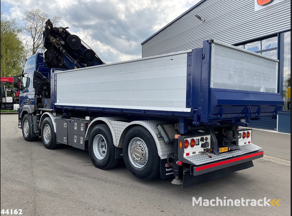 Volvo FM 500 Euro 6 HMF 50 Tonmeter laadkraan + Fly-Jib