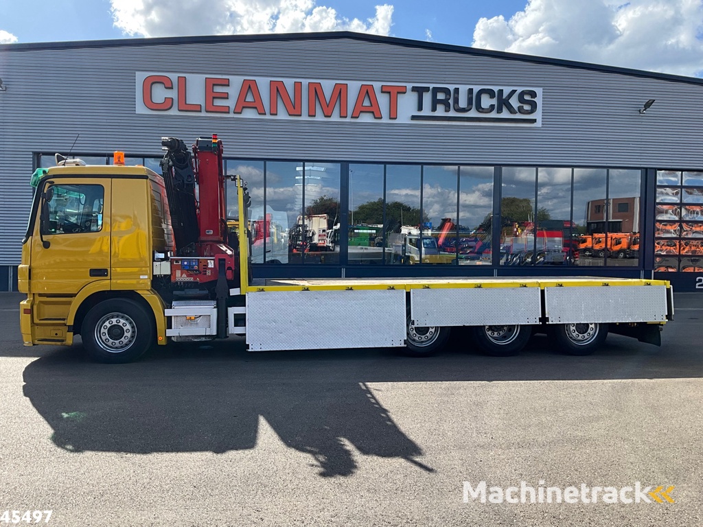 Mercedes-Benz Actros 3541 8x2 HMF 25 Tonmeter laadkraan