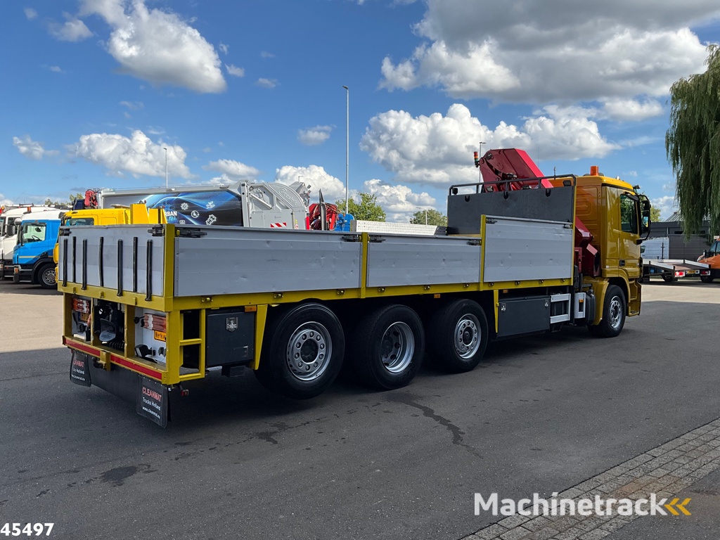 Mercedes-Benz Actros 3541 8x2 HMF 25 Tonmeter laadkraan