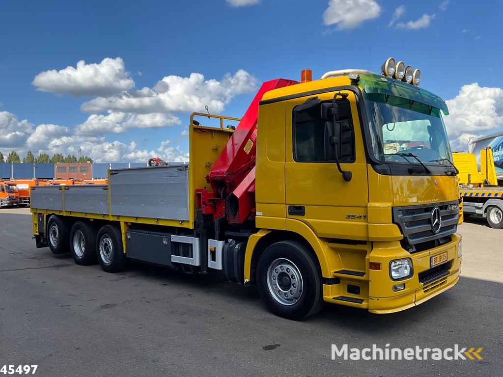 Mercedes-Benz Actros 3541 8x2 HMF 25 Tonmeter laadkraan